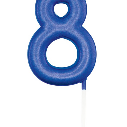 Blauwe Cijferkaars 8