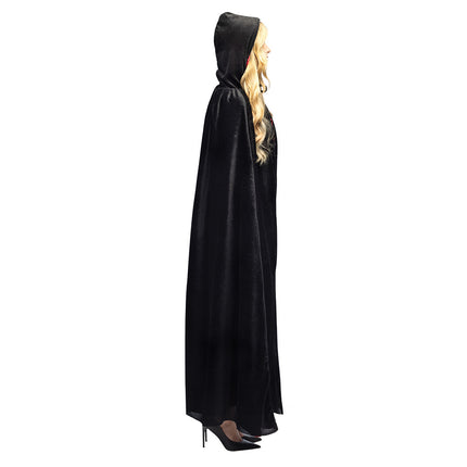 Halloween Cape Zwart Rood Creature Of The Night
