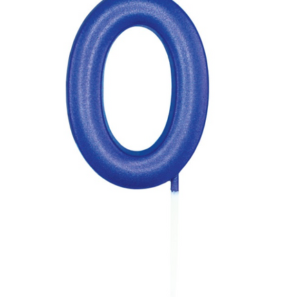 Blauwe Cijferkaars 0