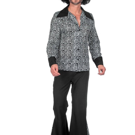 Disco Pak Zwart Wit Heren 2 delig van Wilbers & Wilbers koop je bij Partywinkel