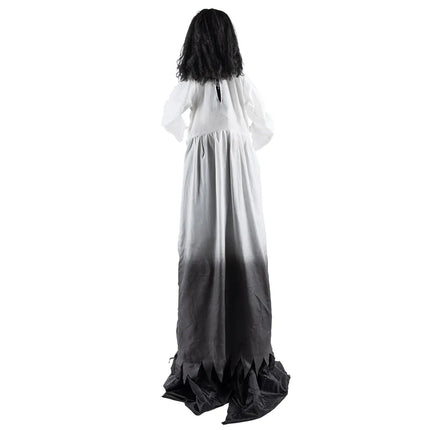 Staande decoratie Ghost widow (pop-up 185 - 225 cm)
