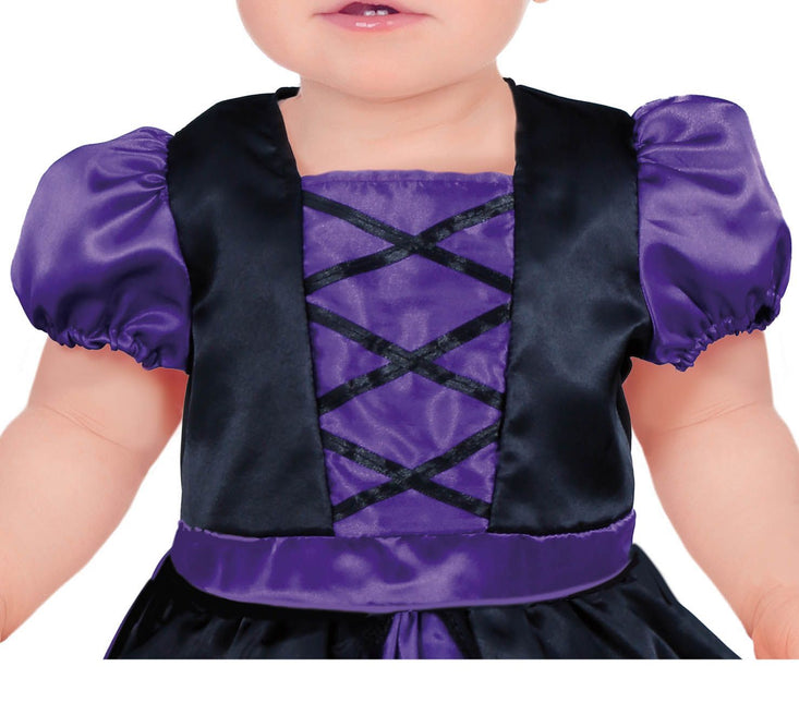 Halloween Kostuum Baby Heks Paars