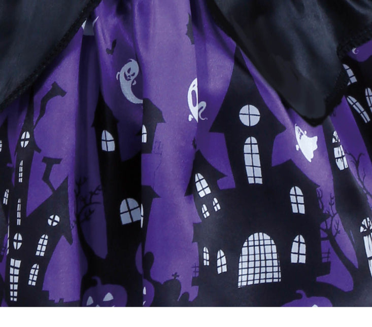 Halloween Kostuum Baby Heks Paars