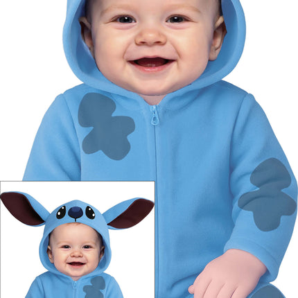 Stitch Kostuum Blauw Baby Onesie