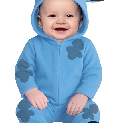 Stitch Kostuum Blauw Baby Onesie
