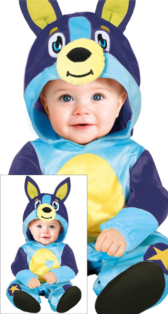 Bluey Kostuum Blauw Baby Onesie