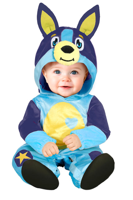 Bluey Kostuum Blauw Baby Onesie
