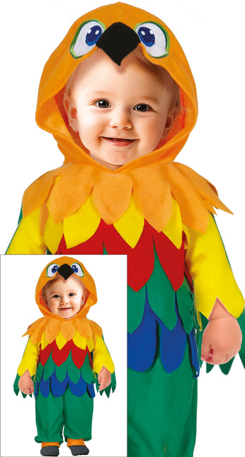 Papegaaien Kostuum Regenboog Baby Onesie