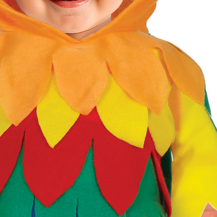 Papegaaien Kostuum Regenboog Baby Onesie