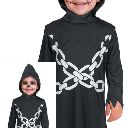 Halloween Kostuum Zwart Wit Baby Ketting
