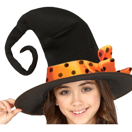 Heks Halloween Kostuum Meisje Oranje