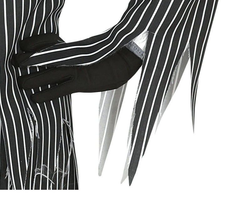 Skelet Halloween Kostuum Kind Zwart Wit