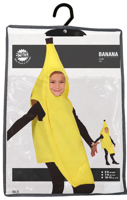 Bananenpak Kind Geel