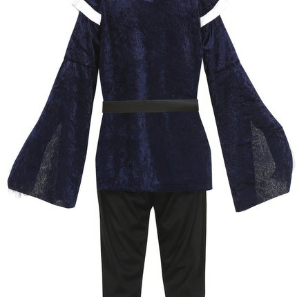 Musketier Kostuum Jongen Blauw