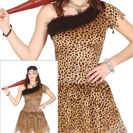 Holbewoner Kostuum Meisje 14/16 jaar