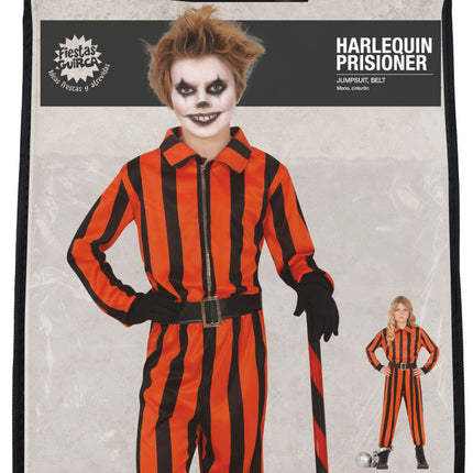 Halloween Kostuum Kind Harlekijn Gevangene