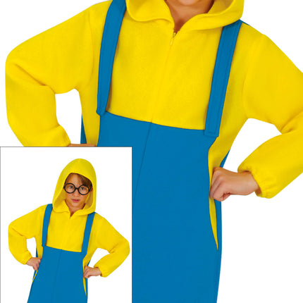 Minion Kostuum Blauw Geel Kind