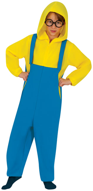Minion Kostuum Blauw Geel Kind