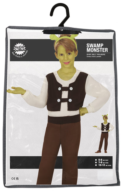 Moerasmonster Kostuum Kind