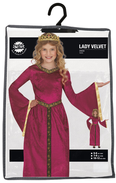 Prinsessen Jurk Fuchsia