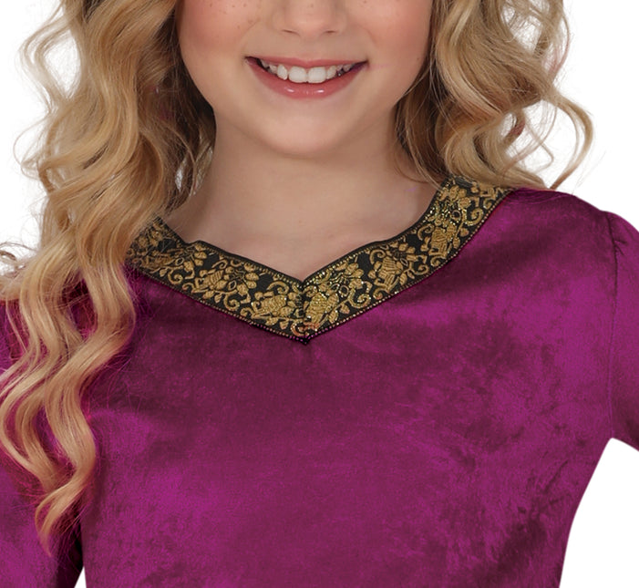 Prinsessen Jurk Fuchsia