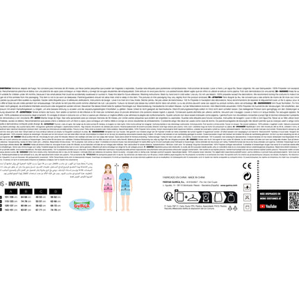 Hippie 60S Jurk Gekleurd Dames 2 delig