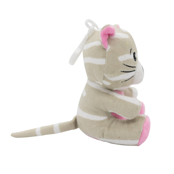 Kat Ballon Gewicht 2-In-1 Knuffel 11cm