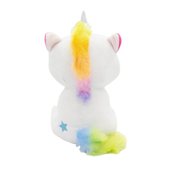 Unicorn Ballon Gewicht 2-In-1 Knuffel 21cm