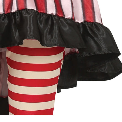 Horror Clown Halloween Kostuum Dames