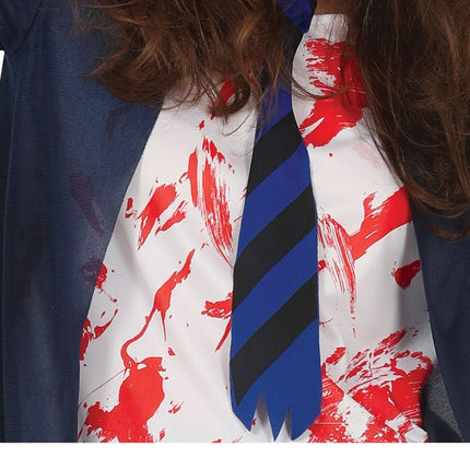 Zombie Student Halloween Kostuum Dames