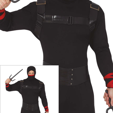 Ninja Kostuum Kind Zwart