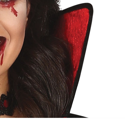 Vampier Halloween Kostuum Dames Rood