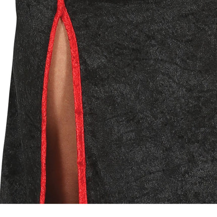 Vampier Halloween Kostuum Dames Rood