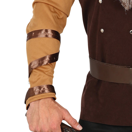 Viking Kostuum Heren Bruin
