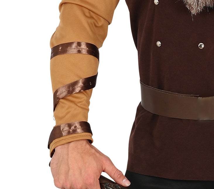 Viking Kostuum Heren Bruin