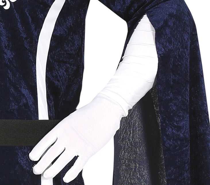 Musketier Kostuum Heren Blauw