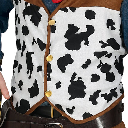 Cowboy Kostuum Heren Bruin