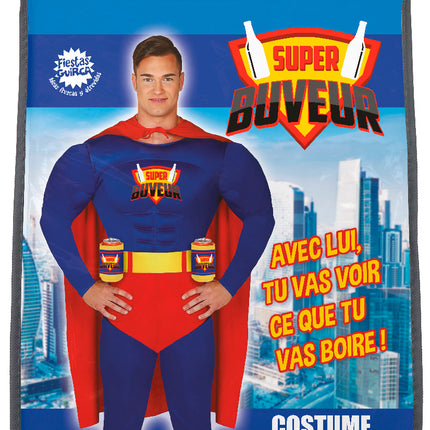 Super Buveur Kostuum Heren