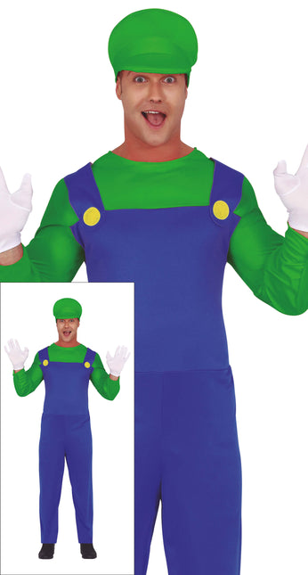 Super Mario Kostuum Heren Luigi