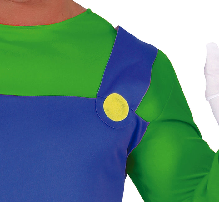 Super Mario Kostuum Heren Luigi