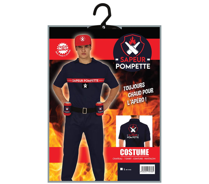 Sapeur Pompette Kostuum Heren L