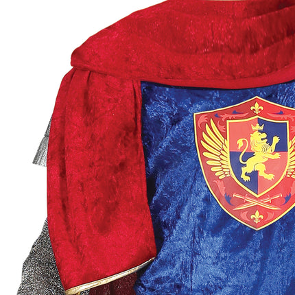 Koning Kostuum Blauw Heren