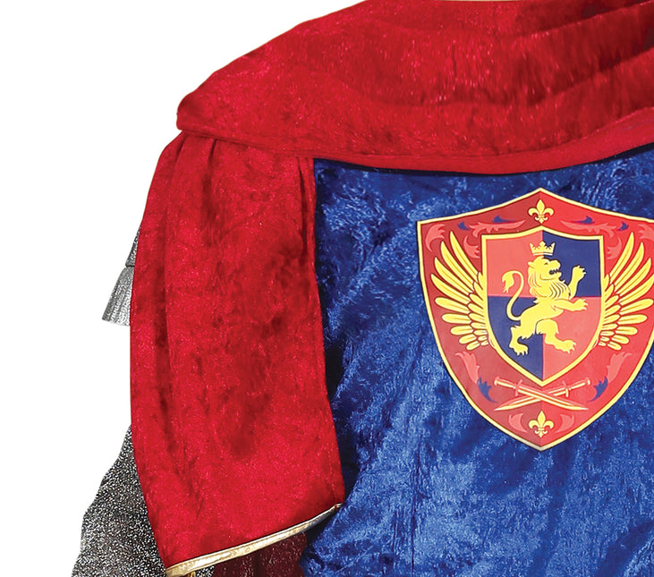 Koning Kostuum Blauw Heren