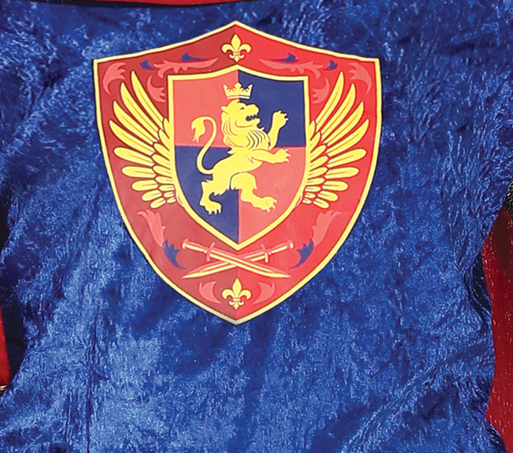 Koning Kostuum Blauw Heren