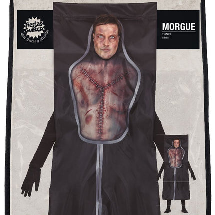 lijken zak Halloween Kostuum zwarte L