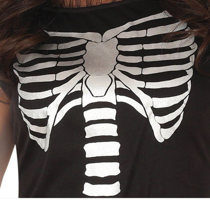 Skelet Halloween Kostuum Dames