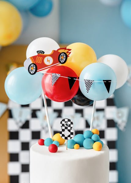 8 Jaar Kaars Race 5,5cm van Partydeco koop je bij Partywinkel