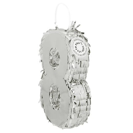 8 Jaar Pinata Zilver van Boland koop je bij Partywinkel