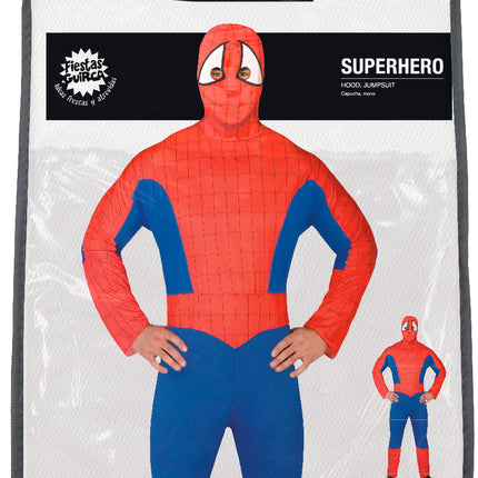 Spiderman Kostuum Rood Blauw Heren