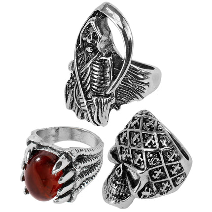 Halloween Ring Set 3st